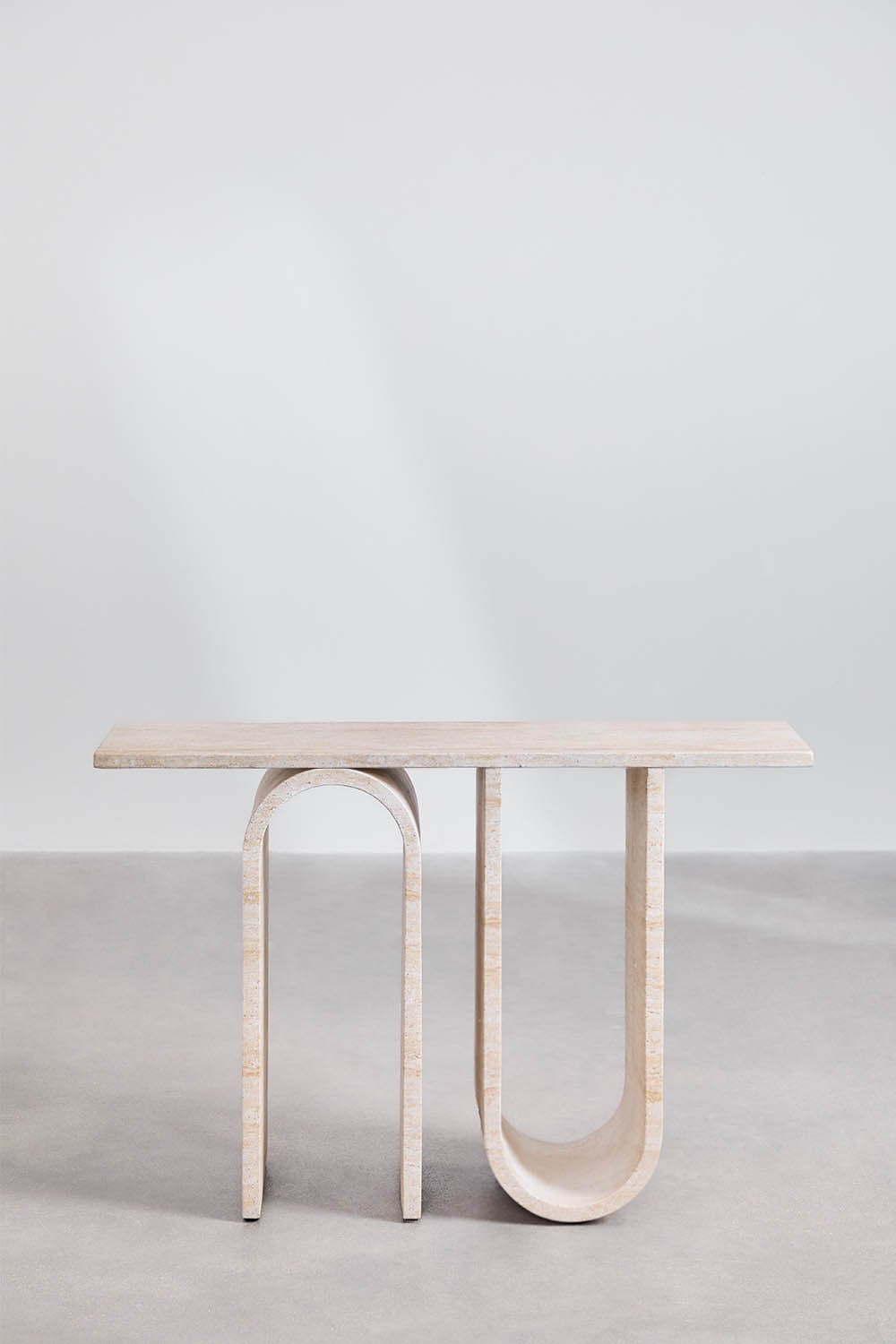 Lauko konsolė KANTERA, travertino efektas