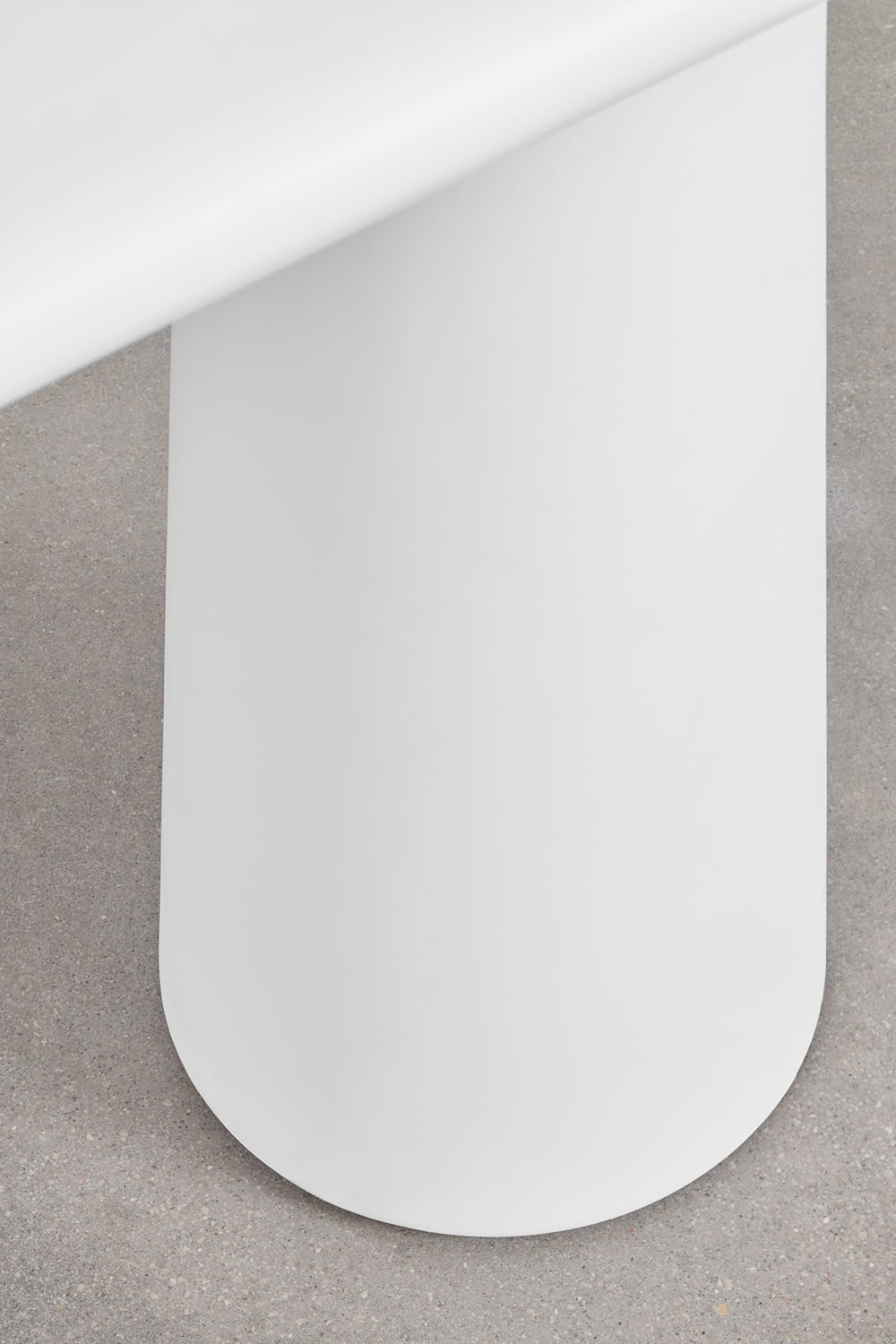 Lauko konsolė BETALO, balta cementinė