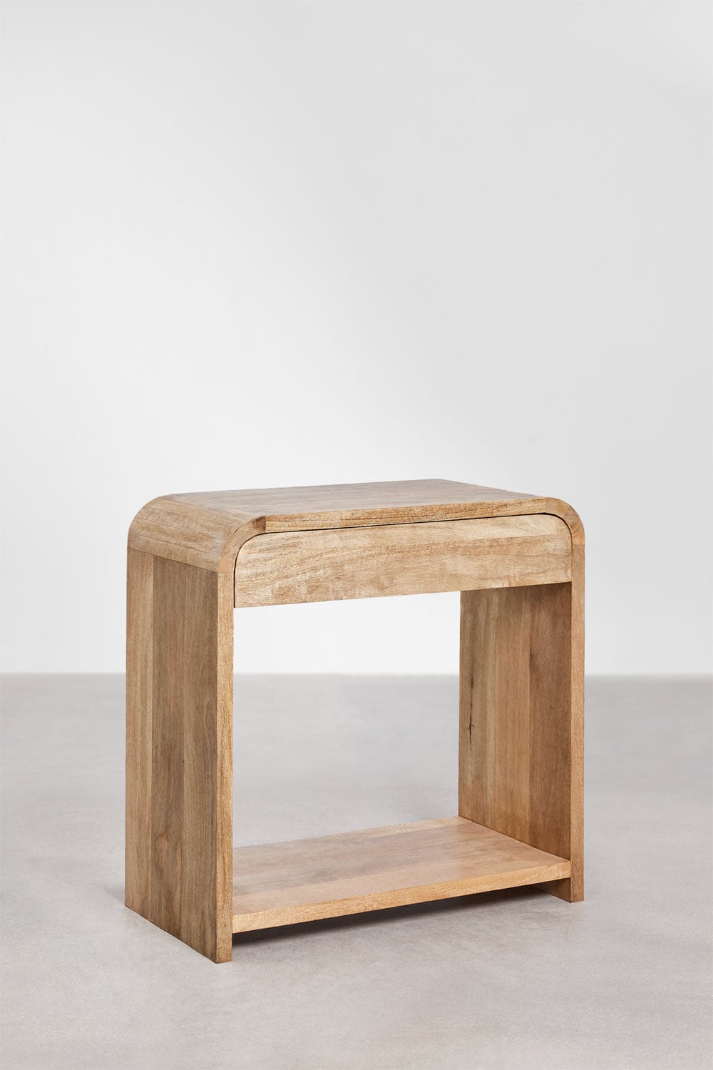 Konsole JARAINO, mango koks un MDF