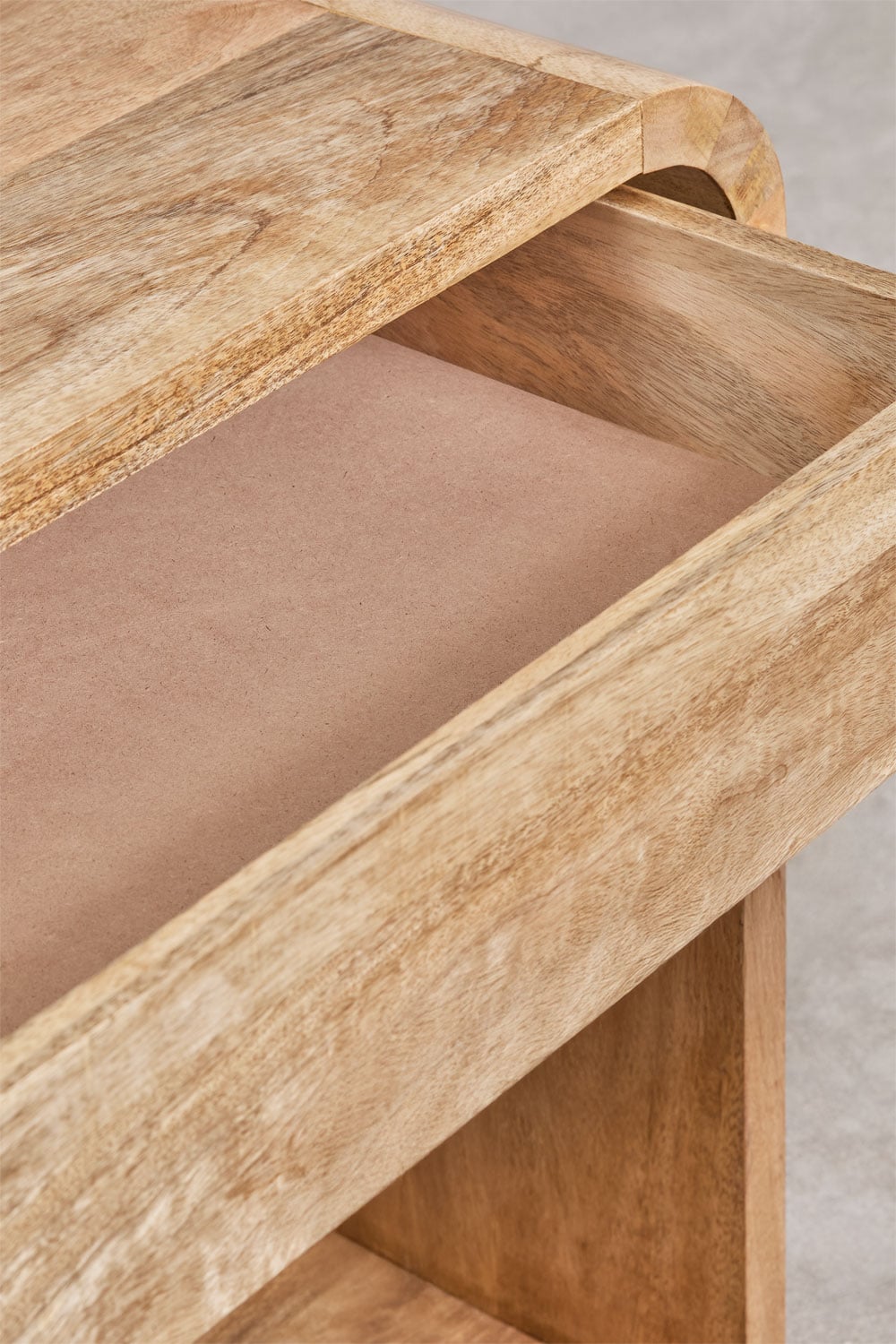 Konsole JARAINO, mango koks un MDF