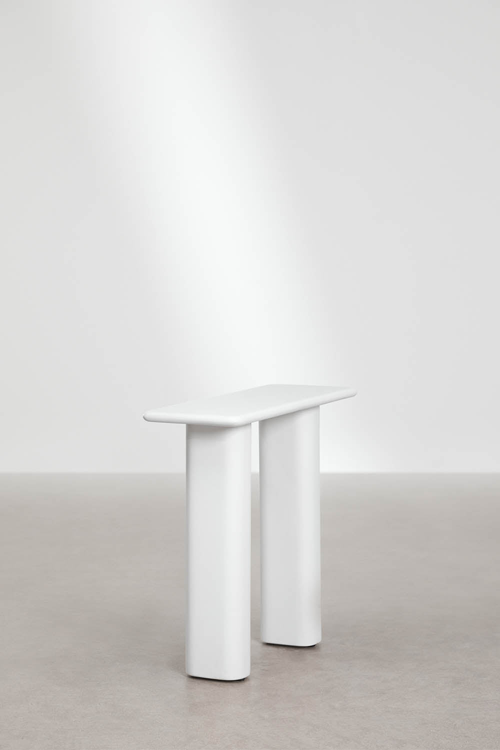 Konsolė JARUORO 80x30 cm, cementas