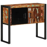 konsolinė spintelė, 90x35x75cm, perdirbtos medienos masyvas - Namų Idėja