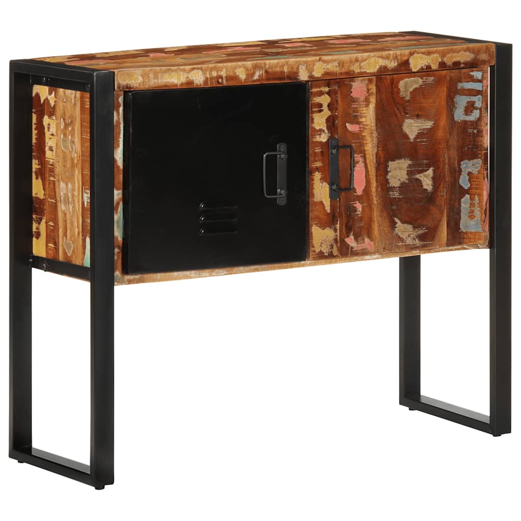 konsolinė spintelė, 90x35x75cm, perdirbtos medienos masyvas - Namų Idėja