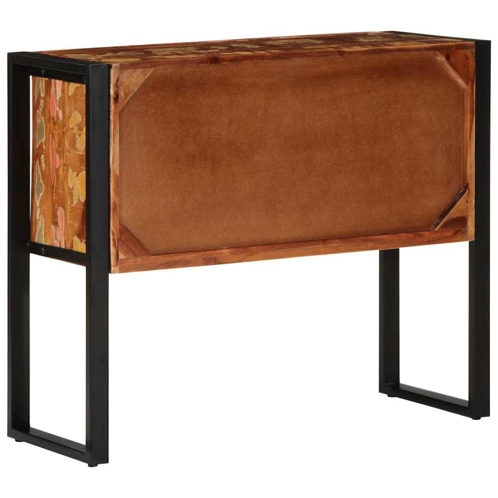 konsolinė spintelė, 90x35x75cm, perdirbtos medienos masyvas - Namų Idėja