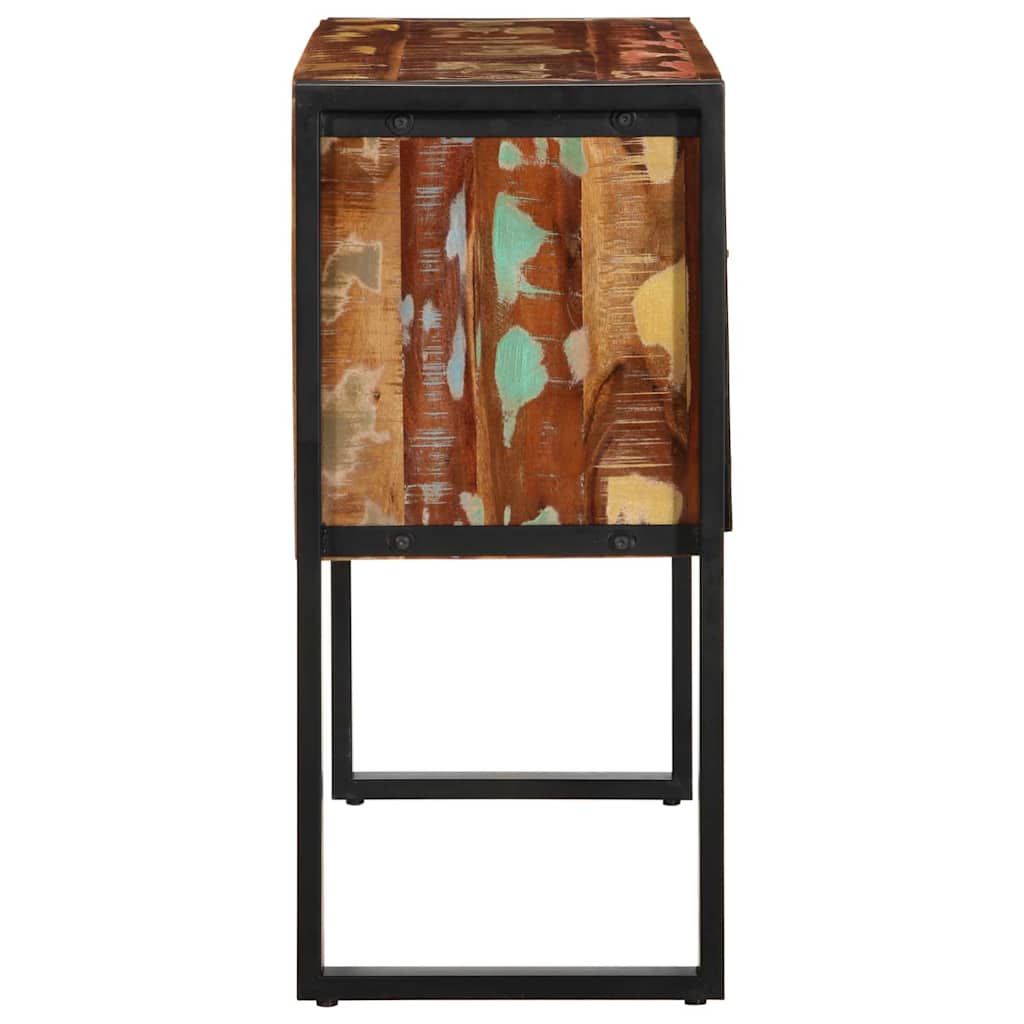 konsolinė spintelė, 90x35x75cm, perdirbtos medienos masyvas - Namų Idėja