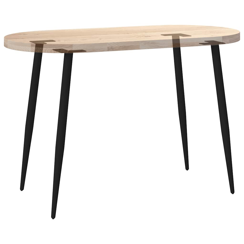 Konsolinio staliuko kojelės, kūginės, 4 vnt., juodos, 72 - 73 cm, plienas - Namų Idėja