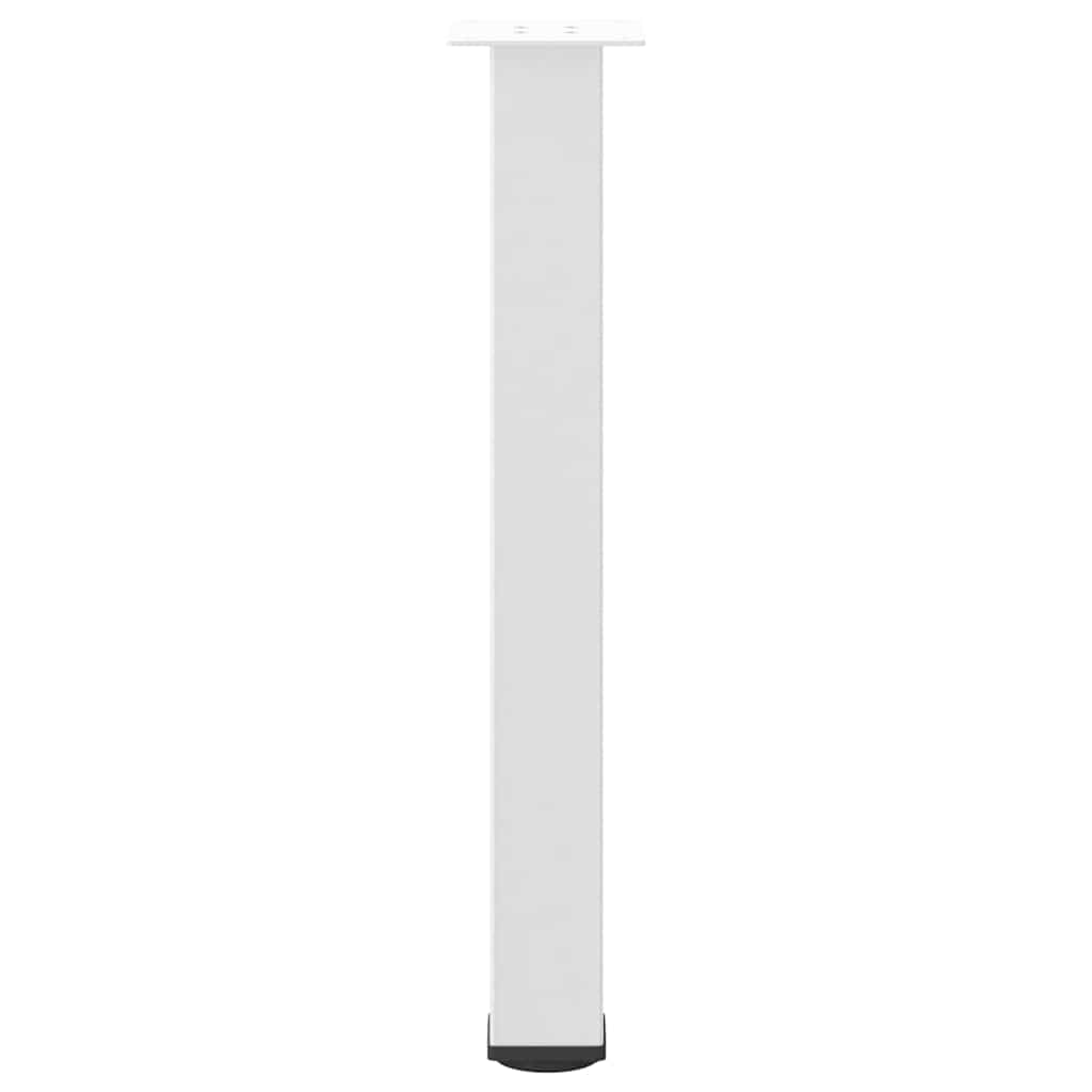 Konsolinio stalo kojelės, 4 vnt., baltos, 72 - 74 cm, plienas - Namų Idėja