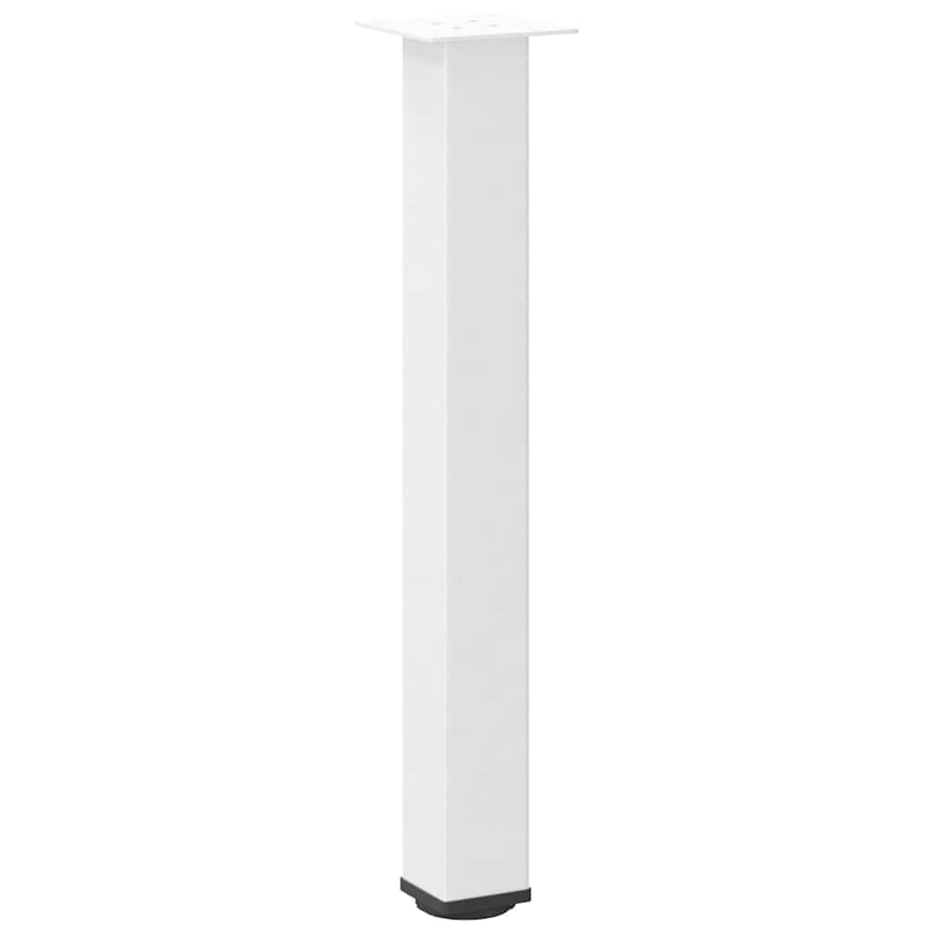 Konsolinio stalo kojelės, 4 vnt., baltos, 72 - 74 cm, plienas - Namų Idėja