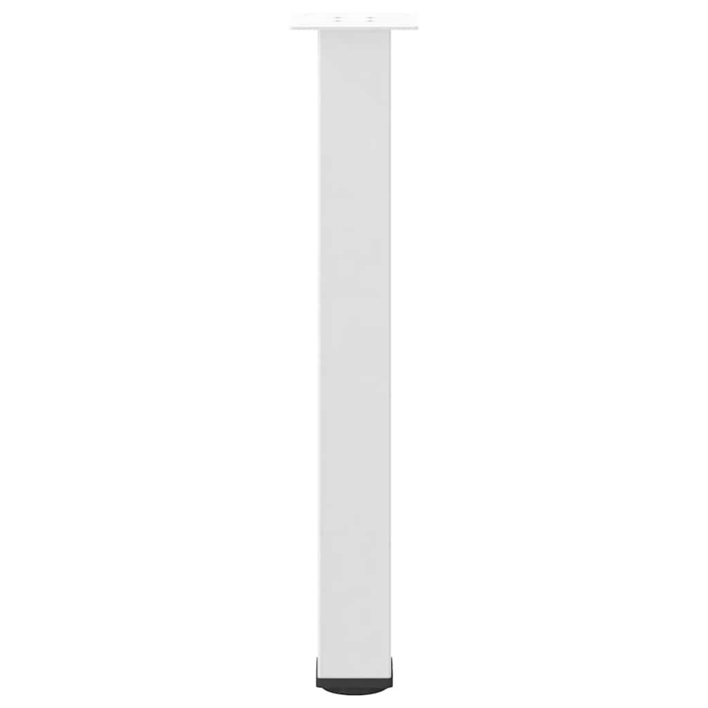 Konsolinio stalo kojelės, 4 vnt., baltos, 72 - 74 cm, plienas - Namų Idėja