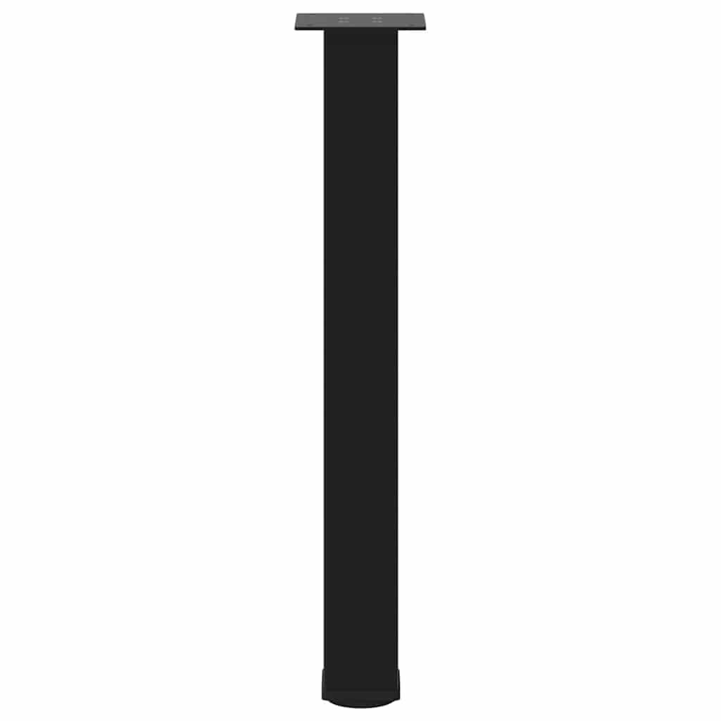 Konsolinio stalo kojelės, 4 vnt., juodos, 72 - 74 cm, plienas - Namų Idėja
