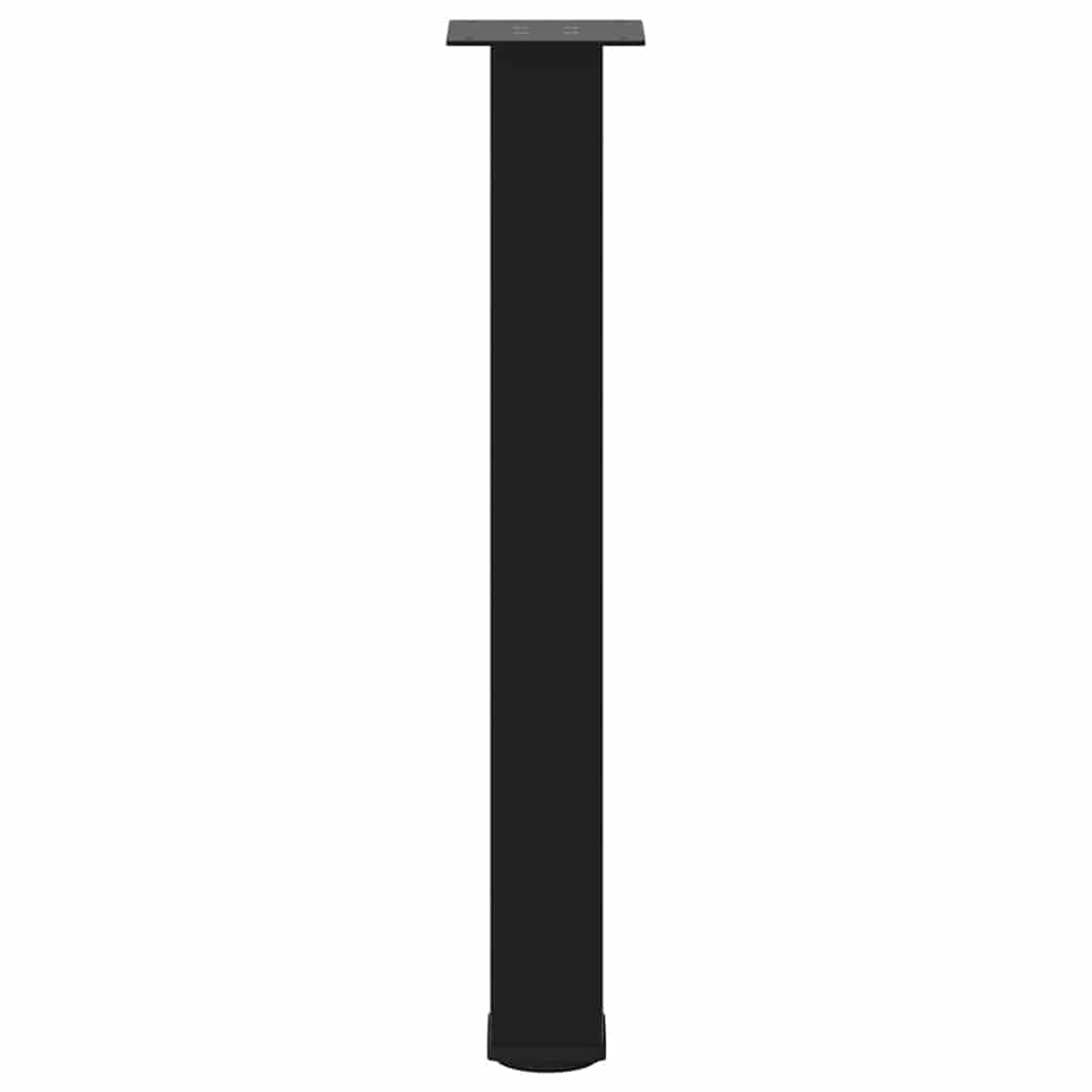 Konsolinio stalo kojelės, 4 vnt., juodos, 72 - 74 cm, plienas - Namų Idėja