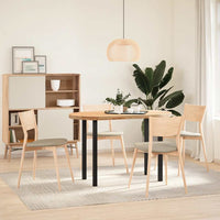 Konsolinio stalo kojelės, 4 vnt., juodos, 72 - 74 cm, plienas - Namų Idėja