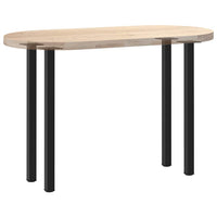 Konsolinio stalo kojelės, 4 vnt., juodos, 72 - 74 cm, plienas - Namų Idėja