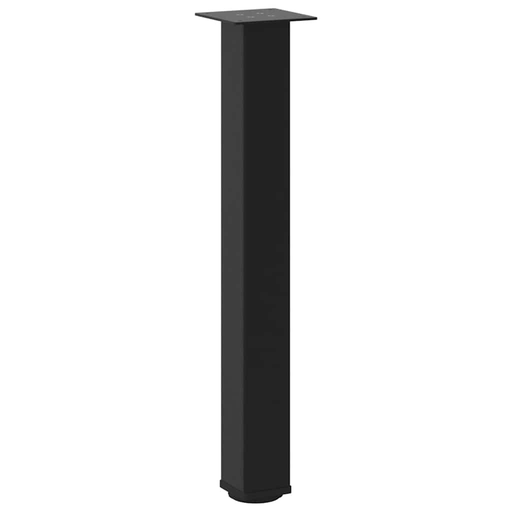 Konsolinio stalo kojelės, 4 vnt., juodos, 72 - 74 cm, plienas - Namų Idėja