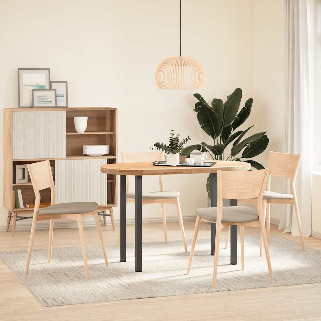 Konsolinio stalo kojos, 4 vnt., antracito spalvos, 72 - 74 cm, plienas - Namų Idėja