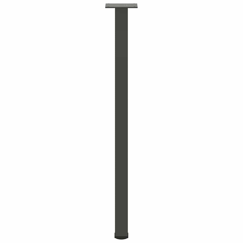Konsolinio stalo kojos, 4 vnt., antracito spalvos, 72 - 74 cm, plienas - Namų Idėja
