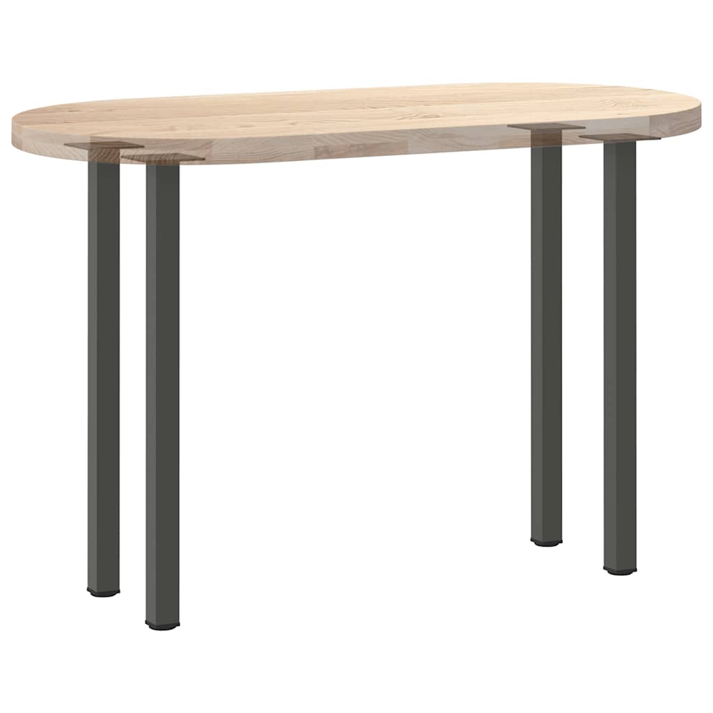 Konsolinio stalo kojos, 4 vnt., antracito spalvos, 72 - 74 cm, plienas - Namų Idėja