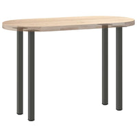 Konsolinio stalo kojos, 4 vnt., antracito spalvos, 72 - 74 cm, plienas - Namų Idėja