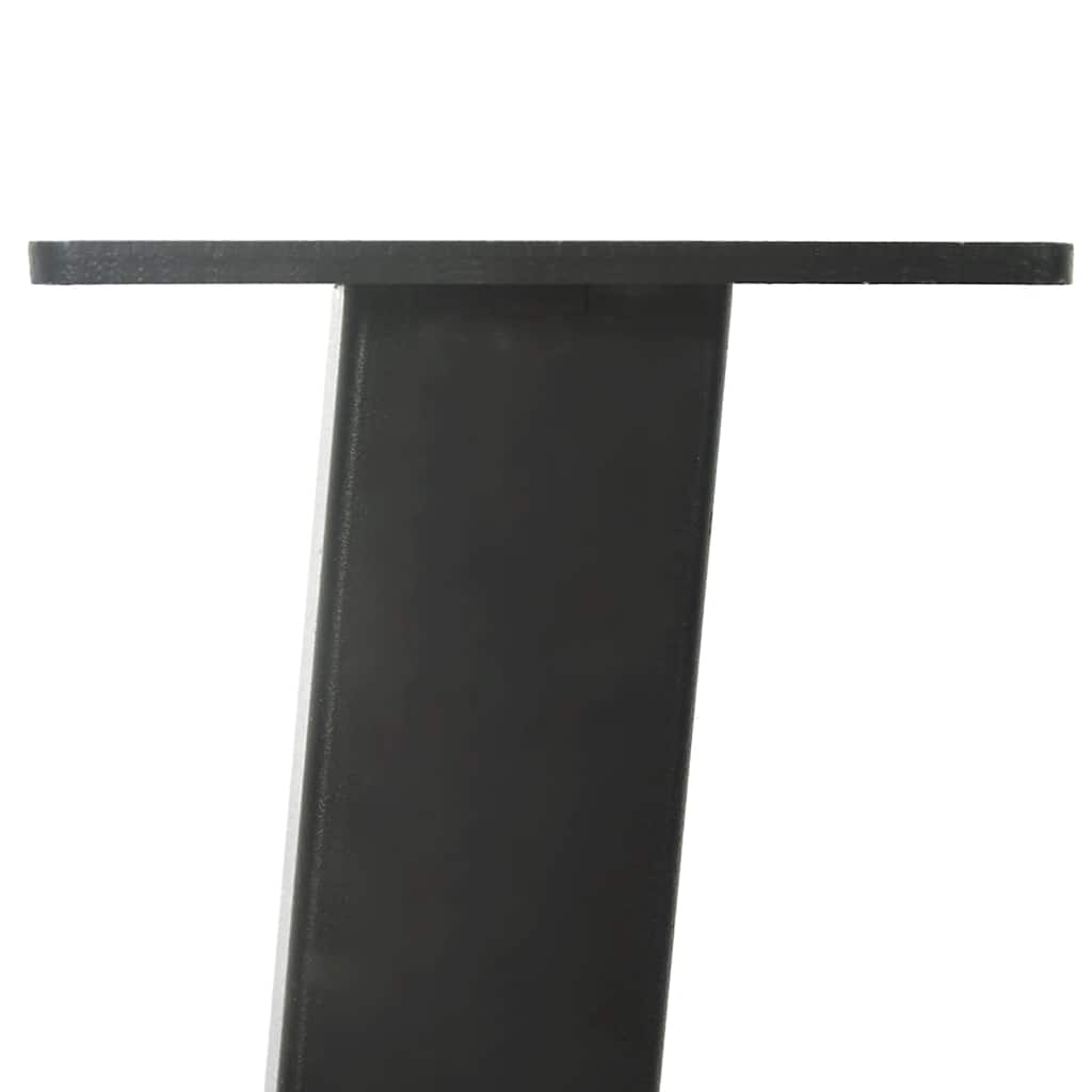 Konsolinio stalo kojos, 4 vnt., antracito spalvos, 72 cm, plienas - Namų Idėja