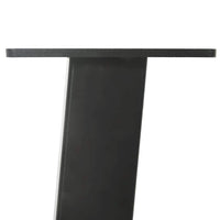 Konsolinio stalo kojos, 4 vnt., antracito spalvos, 72 cm, plienas - Namų Idėja
