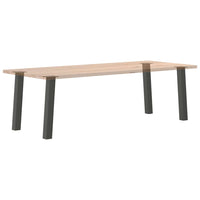 Konsolinio stalo kojos, 4 vnt., antracito spalvos, 72 cm, plienas - Namų Idėja
