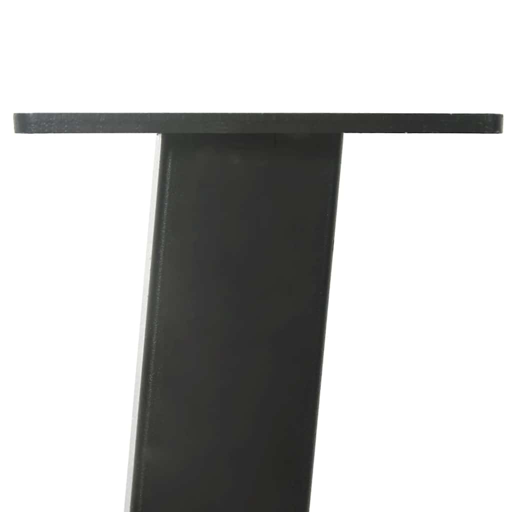Konsolinio stalo kojos, 4 vnt., antracito spalvos, 72 cm, plienas - Namų Idėja