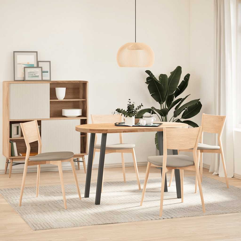 Konsolinio stalo kojos, 4 vnt., antracito spalvos, 72 cm, plienas - Namų Idėja