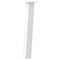 Konsolinio stalo kojos, 4 vnt., baltos, 72 cm, plienas - Namų Idėja