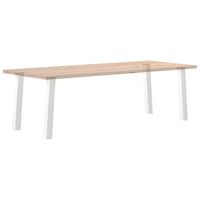 Konsolinio stalo kojos, 4 vnt., baltos, 72 cm, plienas - Namų Idėja