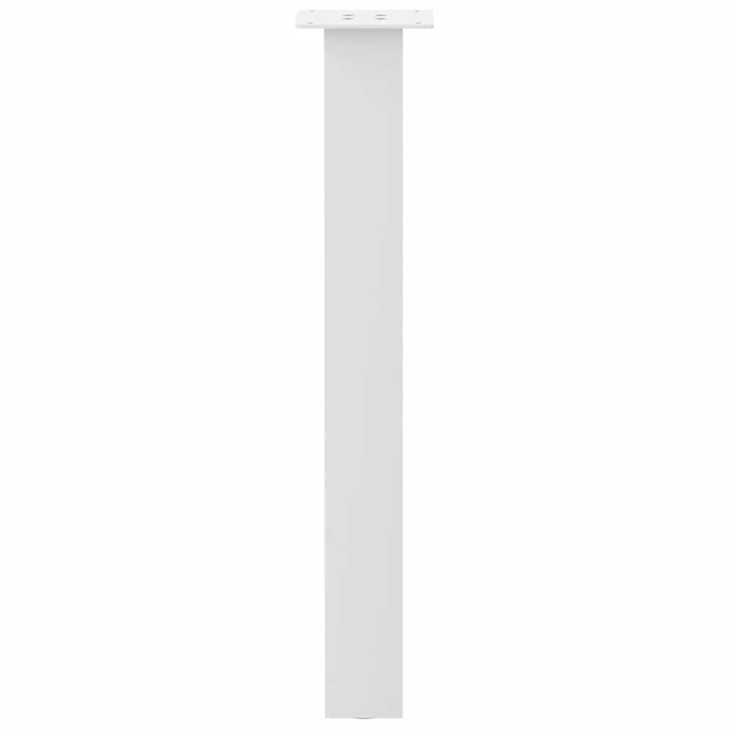 Konsolinio stalo kojos, 4 vnt., baltos, 72 cm, plienas - Namų Idėja