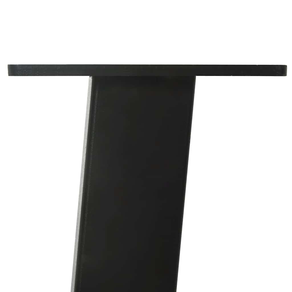 Konsolinio stalo kojos, 4 vnt., juodos, 72 cm, plienas - Namų Idėja