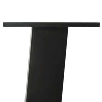Konsolinio stalo kojos, 4 vnt., juodos, 72 cm, plienas - Namų Idėja