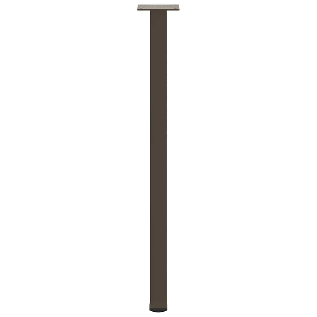 Konsolinio stalo kojos, 4 vnt., natūralus plienas, 72 - 74 cm, plienas - Namų Idėja