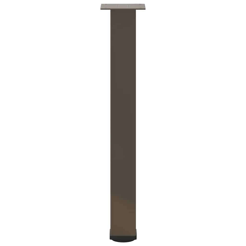 Konsolinio stalo kojos, 4 vnt., natūralus plienas, 72 - 74 cm, plienas - Namų Idėja