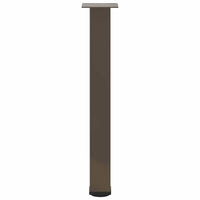 Konsolinio stalo kojos, 4 vnt., natūralus plienas, 72 - 74 cm, plienas - Namų Idėja