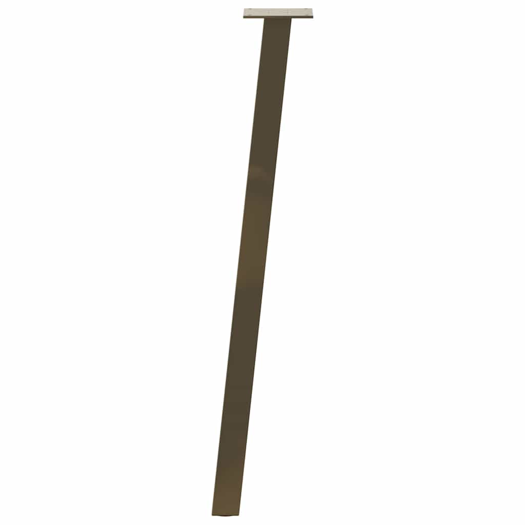 Konsolinio stalo kojos, 4 vnt., natūralus plienas, 72 cm, plienas - Namų Idėja