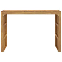 konsolinis stalas 110x35x75 cm medžio masyvo tiko - Namų Idėja