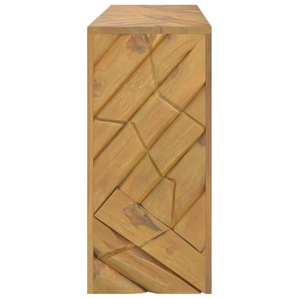 konsolinis stalas 110x35x75 cm medžio masyvo tiko - Namų Idėja