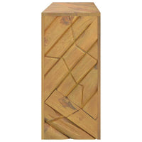 konsolinis stalas 110x35x75 cm medžio masyvo tiko - Namų Idėja