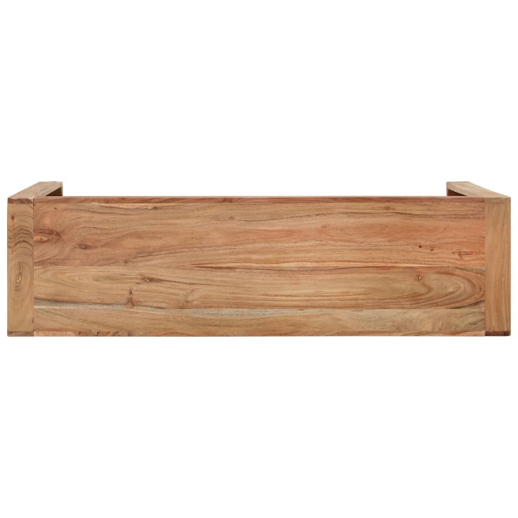 Konsolinis staliukas, 110x30x76cm, akacijos medienos masyvas - Namų Idėja