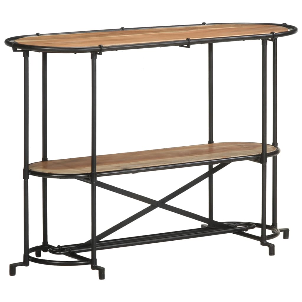 Konsolinis staliukas, 110x42x76cm, akacijos medienos masyvas - Namų Idėja
