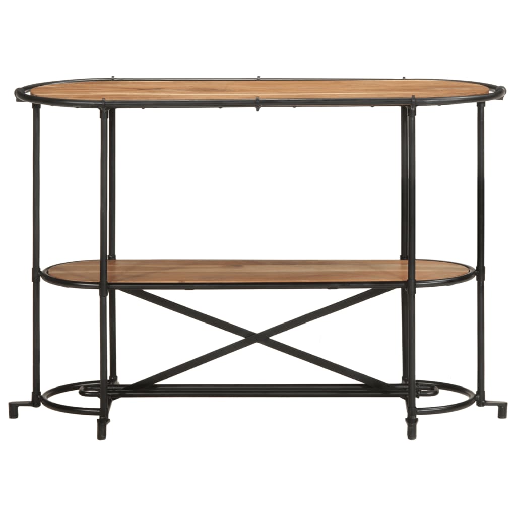 Konsolinis staliukas, 110x42x76cm, akacijos medienos masyvas - Namų Idėja