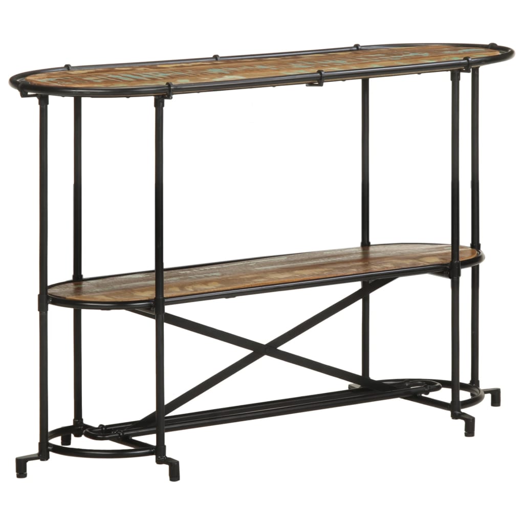Konsolinis staliukas, 110x42x76cm, perdirbtos medienos masyvas - Namų Idėja