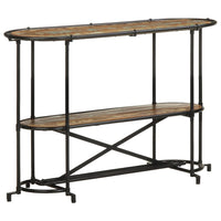 Konsolinis staliukas, 110x42x76cm, perdirbtos medienos masyvas - Namų Idėja