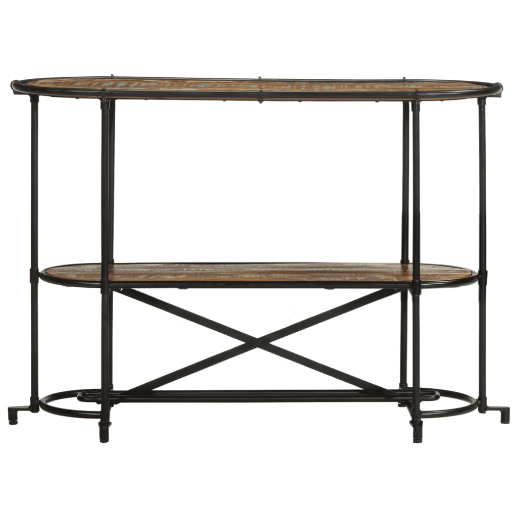 Konsolinis staliukas, 110x42x76cm, perdirbtos medienos masyvas - Namų Idėja