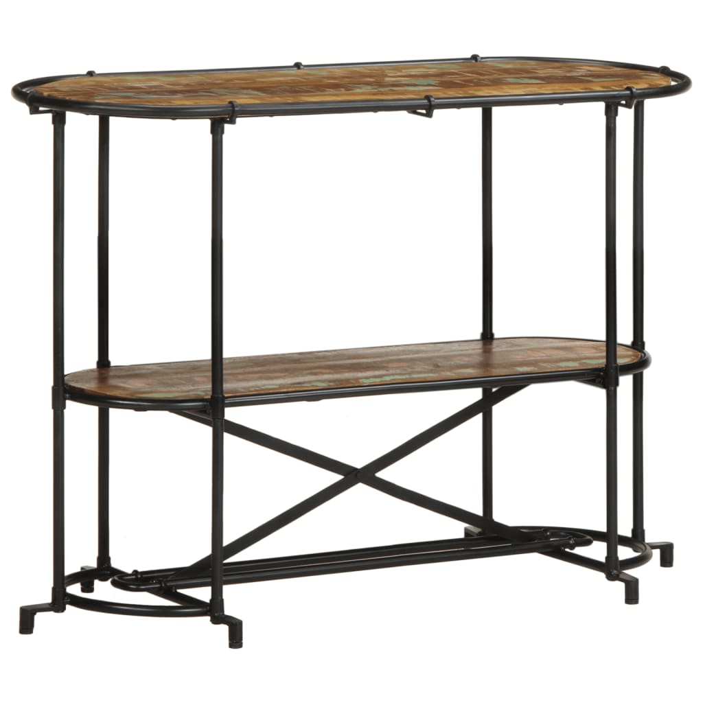 Konsolinis staliukas, 110x42x76cm, perdirbtos medienos masyvas - Namų Idėja