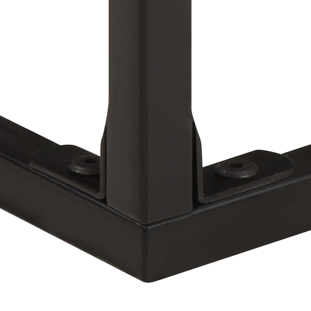 Konsolinis staliukas, 120x30x75 cm, perdirbtos medienos masyvas - Namų Idėja