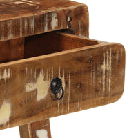 Konsolinis staliukas, 90x32x75cm, perdirbtos medienos masyvas - Namų Idėja