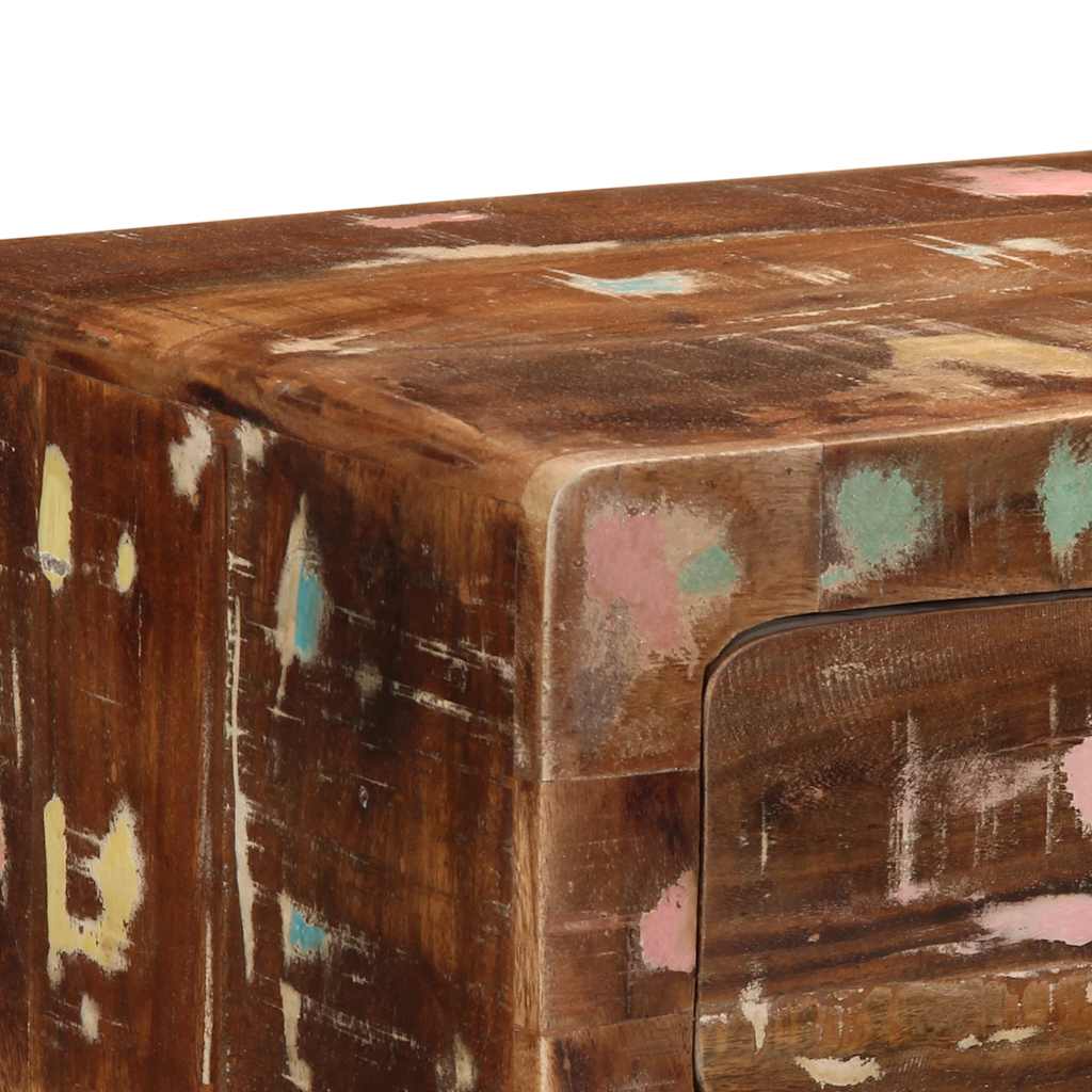 Konsolinis staliukas, 90x32x75cm, perdirbtos medienos masyvas - Namų Idėja