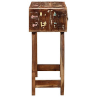 Konsolinis staliukas, 90x32x75cm, perdirbtos medienos masyvas - Namų Idėja